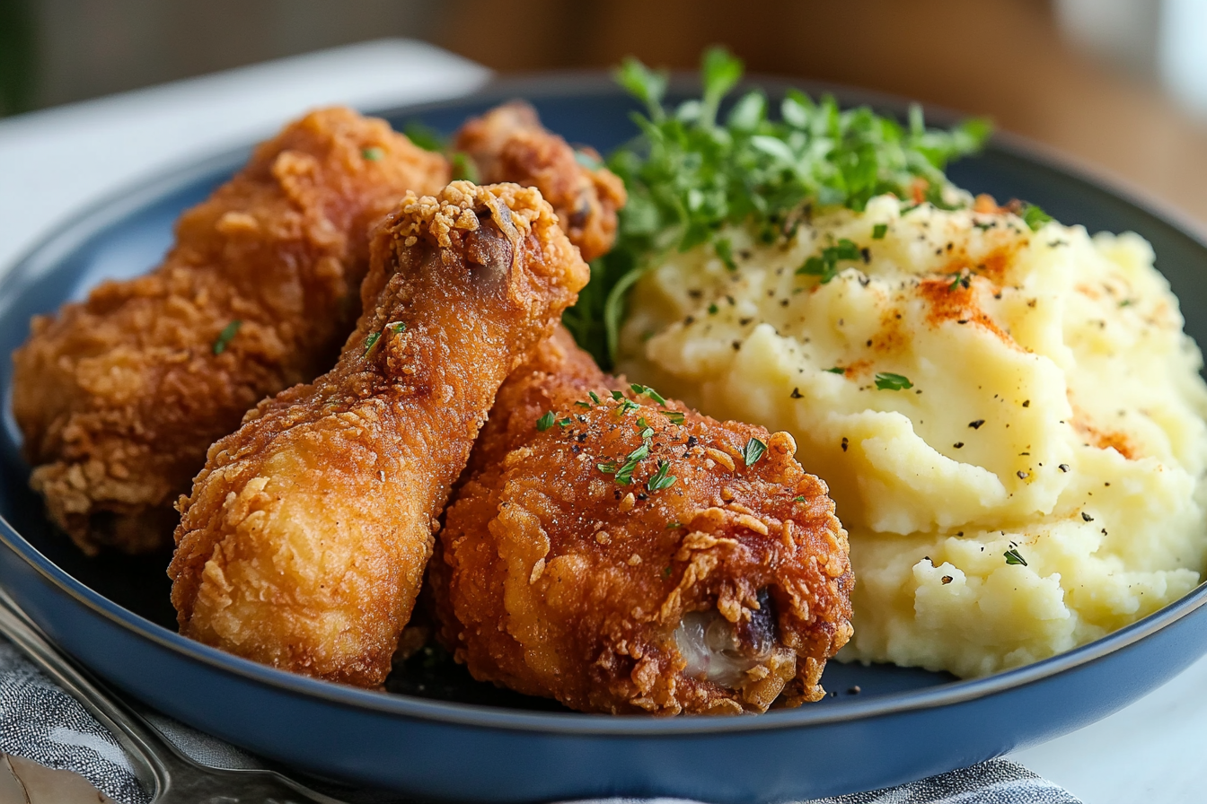 A healthy plate of grilled chicken breast with mashed potatoes and steamed vegetables, representing a balanced meal