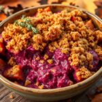 purple sweet potato casserole