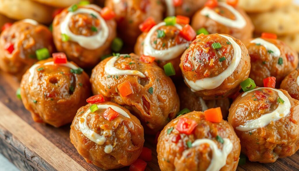 rotel cream cheese sausage balls